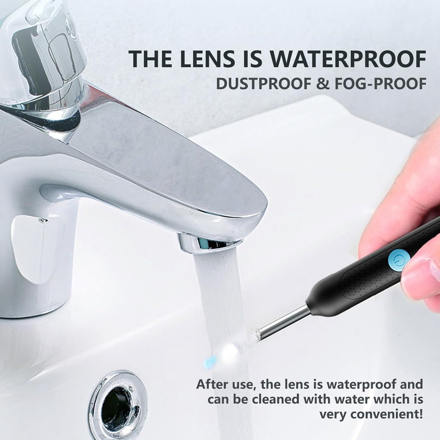 Wireless Visual Earpick HD Camera Smart Ear Cleaner with LED Light and App Connectivity