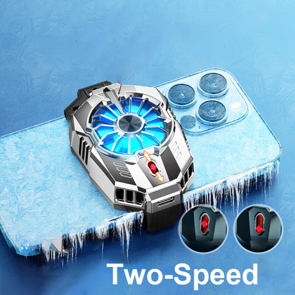 X20 Mobile Cooling Fan – Dual-Speed Semiconductor Phone Cooler with Turbo Fan (Type-C)