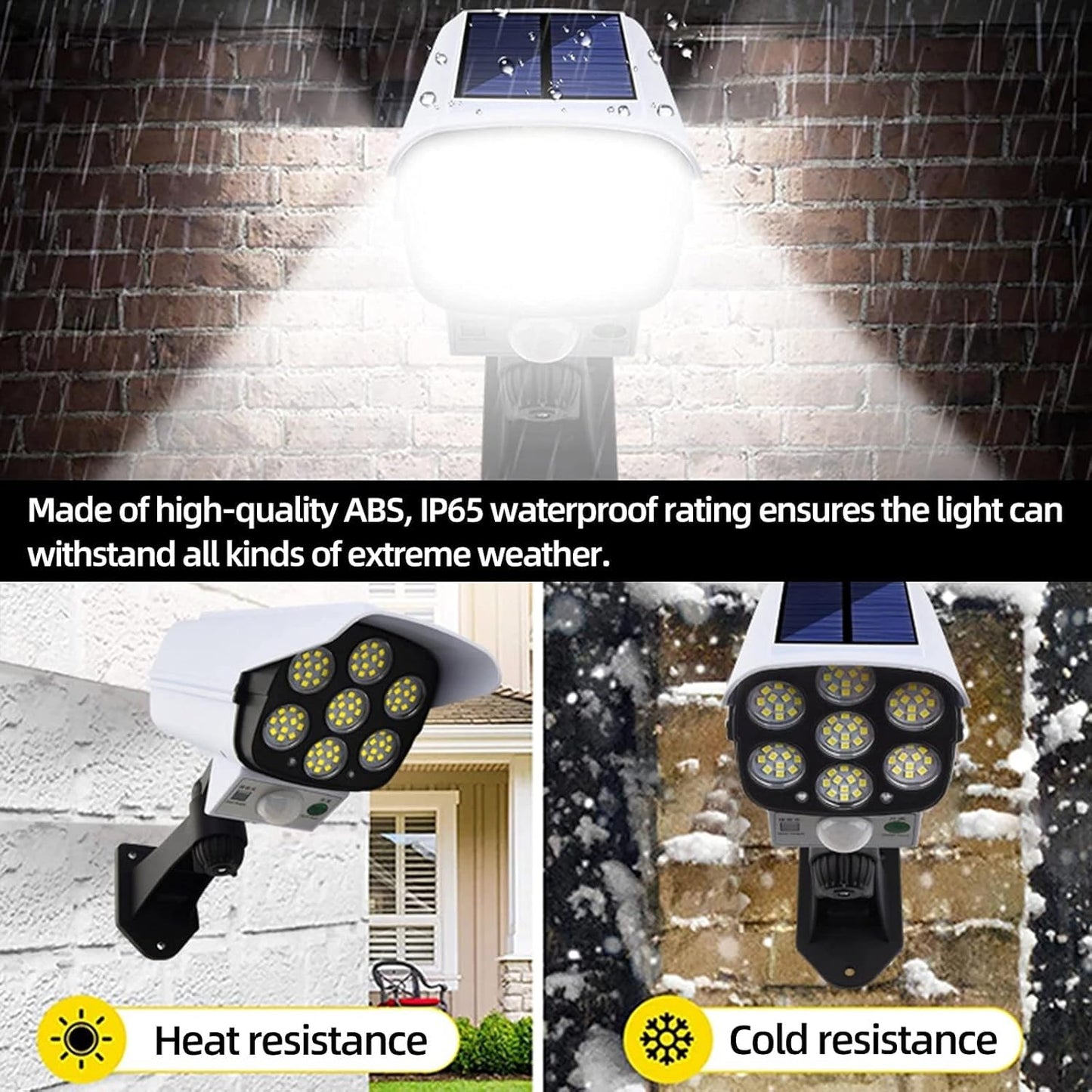Solar Sensor Light Outdoor LED Motion Sensor Security Light Waterproof Automatic Night Lamp